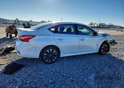 2017 Nissan Sentra S z USA, uszkodzony, nr VIN 3N1AB7APXHY362540